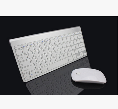 2.4G Clavier sans fil et souris Protable Mini Clavier de souris Combo Set pour carnet Lapto