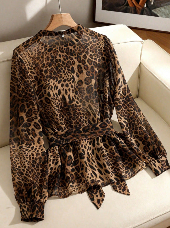 Blouse d'alourdissement pour femmes à la mode européenne et américaine