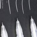 Stylo surligneur peint à la main avec carte noire