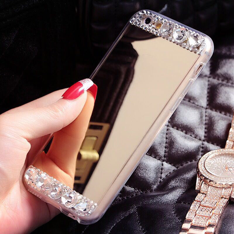 Cas de téléphone mobile Strass