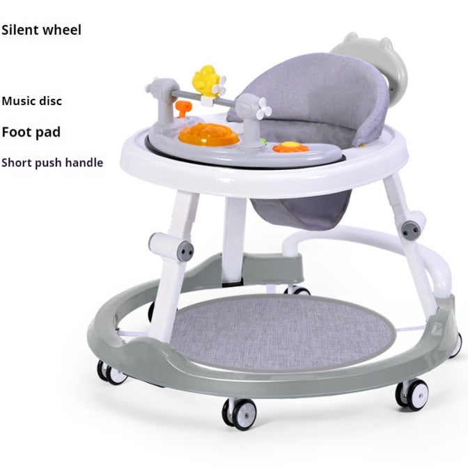 Baby Walker Trolley multifonctions résistant à la chute