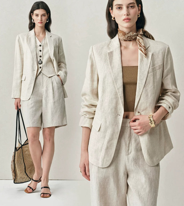 Blazer Chic pour les vêtements de travail Relaxed et Casual Outerwear