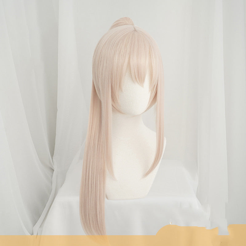 Lingbo cos pomelo transforme la perruque cosplay