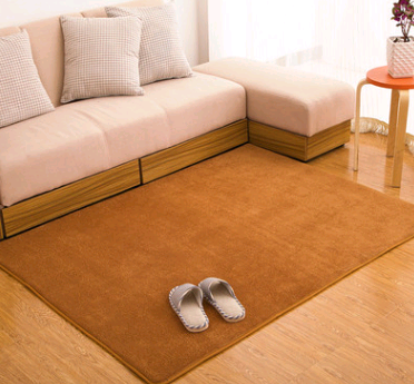 Memory coton corail velours tapis Salon chambre tapis de porte Salle de bains cuisine antidérapante