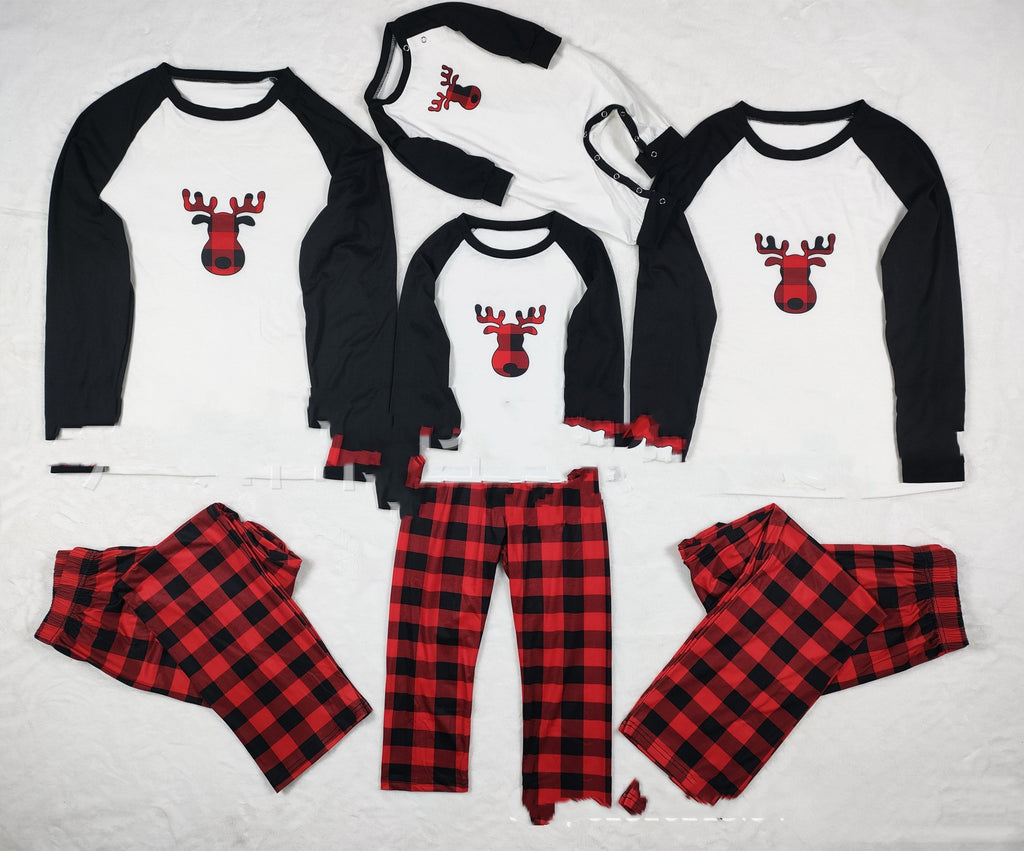 Pyjamas de Noël Ensemble parent-enfant
