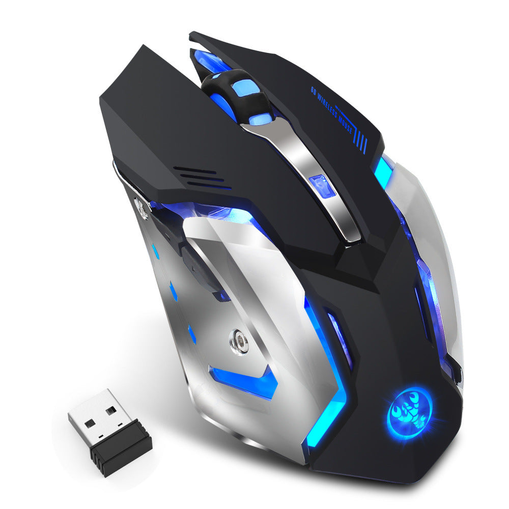HXSJ 2.4G Wireless Mouse Luminous Gaming Mouse