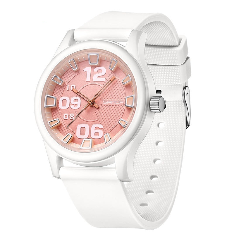 Bracelet en silicone imperméable à blocage de couleur pour enfants