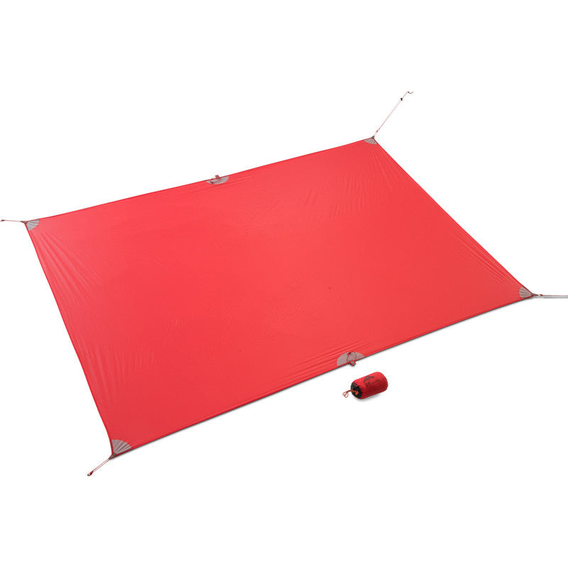 Tissu de sol de tente revêtu de silicone