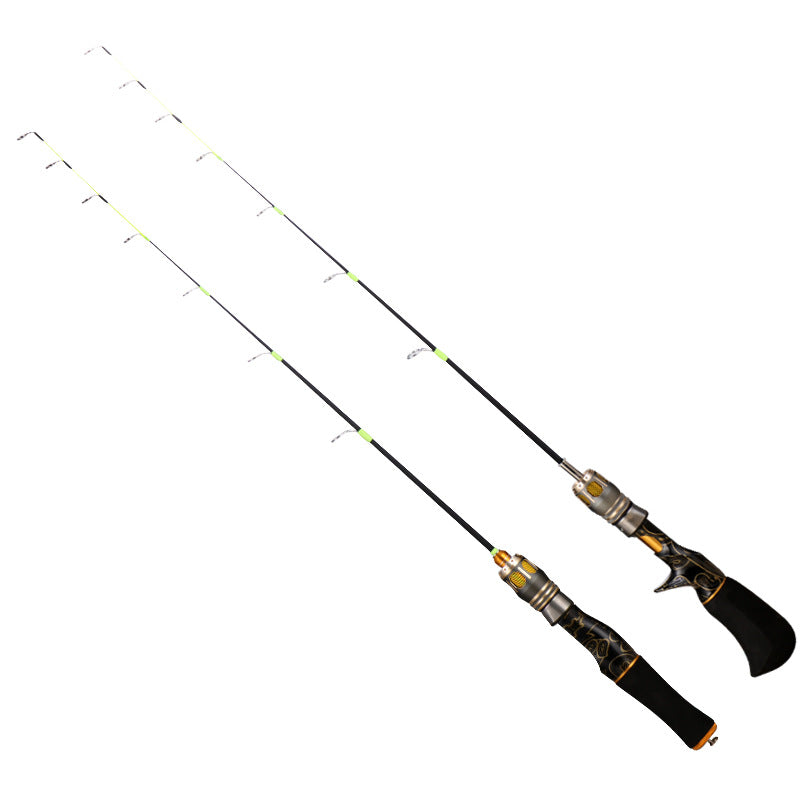 50cm70cm Tige de pêche à la glace à pointe plate
