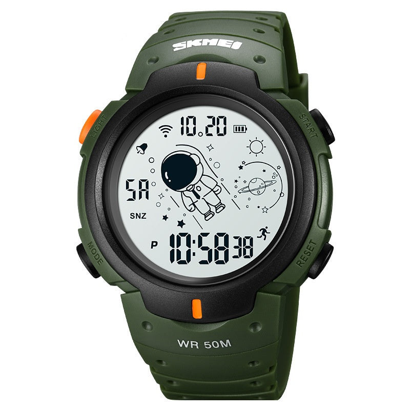 Multifunctional Spaceman Middle School Student E-Sports Watch