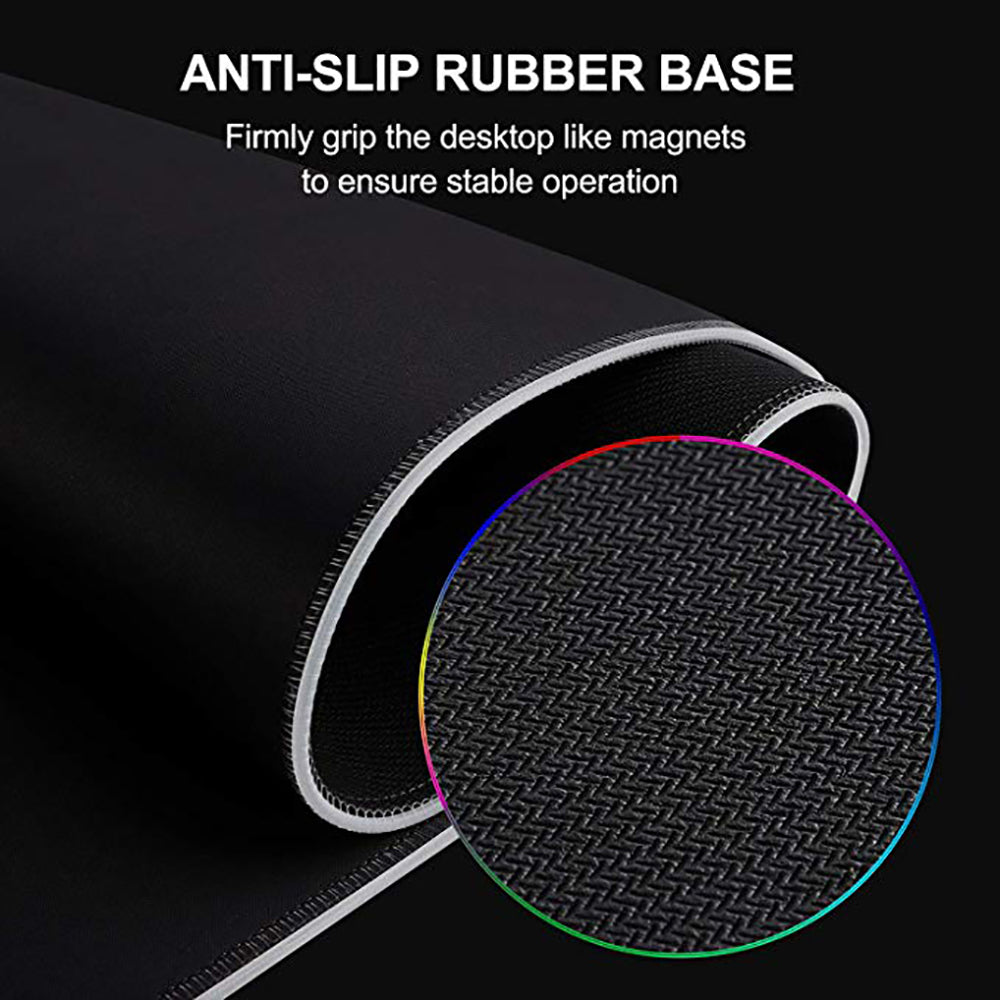 Led super grand tapis de souris brillant