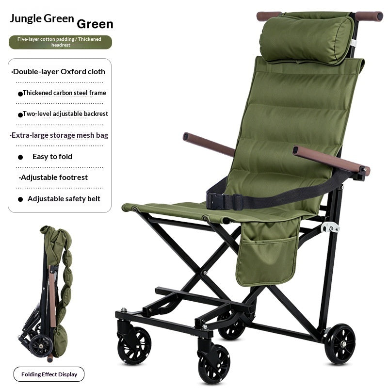 Portable Multifonctionnel Pushcart pliant pour le voyage