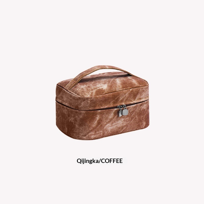 PU pliable étanche Sac cosmétique portable