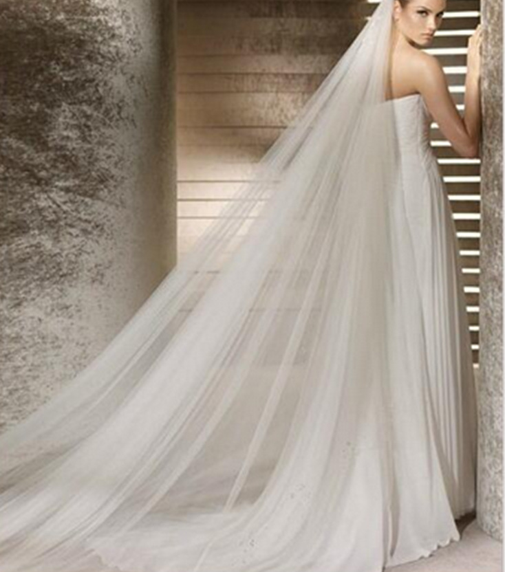 Voile de mariage de 3 mètres