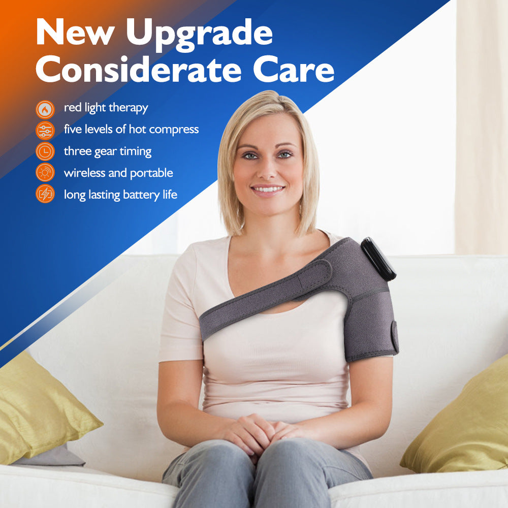 Comprimer Rouge lumière genou Brace thérapie charger épaule elbow universelle