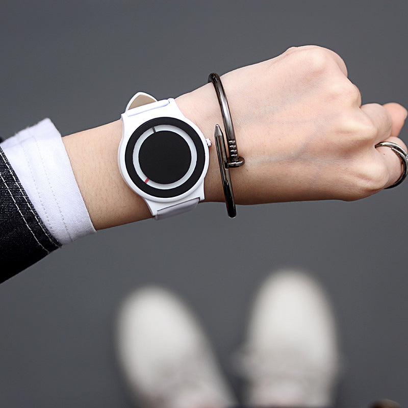Montre électronique couple pointerless