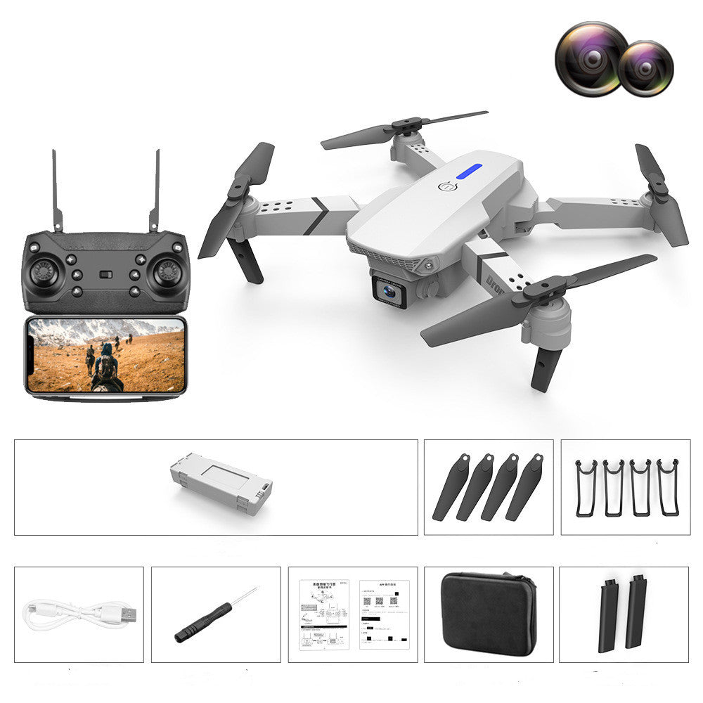 Jouet d'avion 4K Pixel double caméra