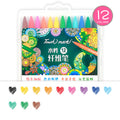 Fiber-tip water-based ink touch marker for hand-counting