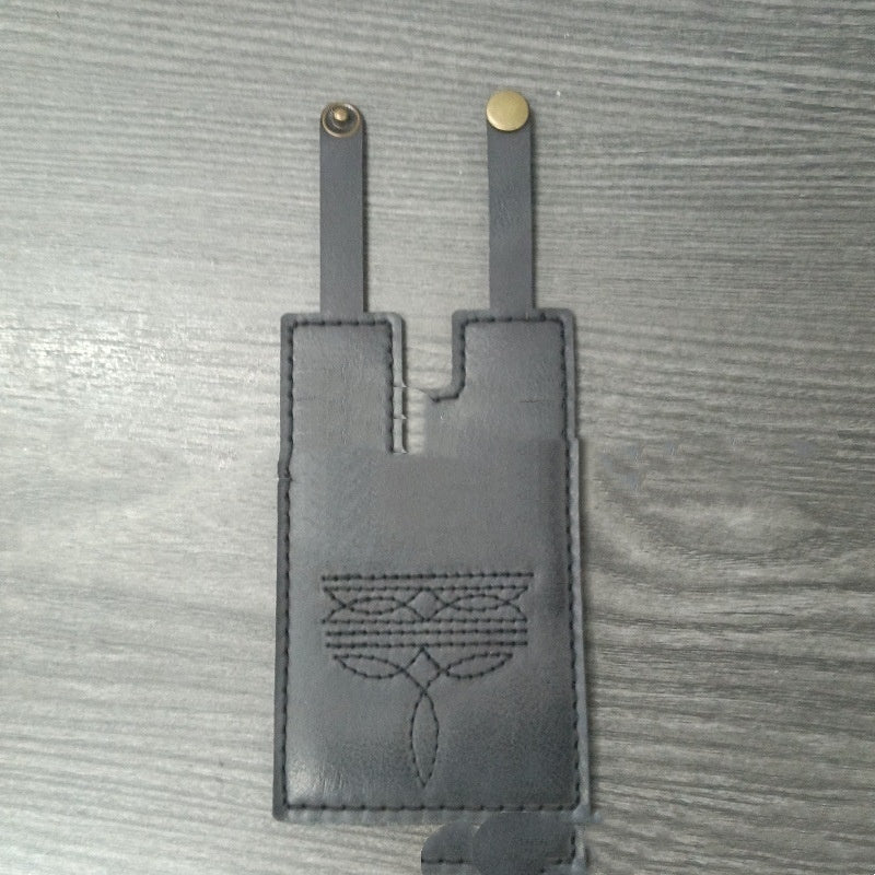 Portefeuille de boot Western avec strap Snap