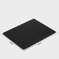 Mouse pad allonged femelle surdimensionné bureau d'écriture hiver métal bureau
