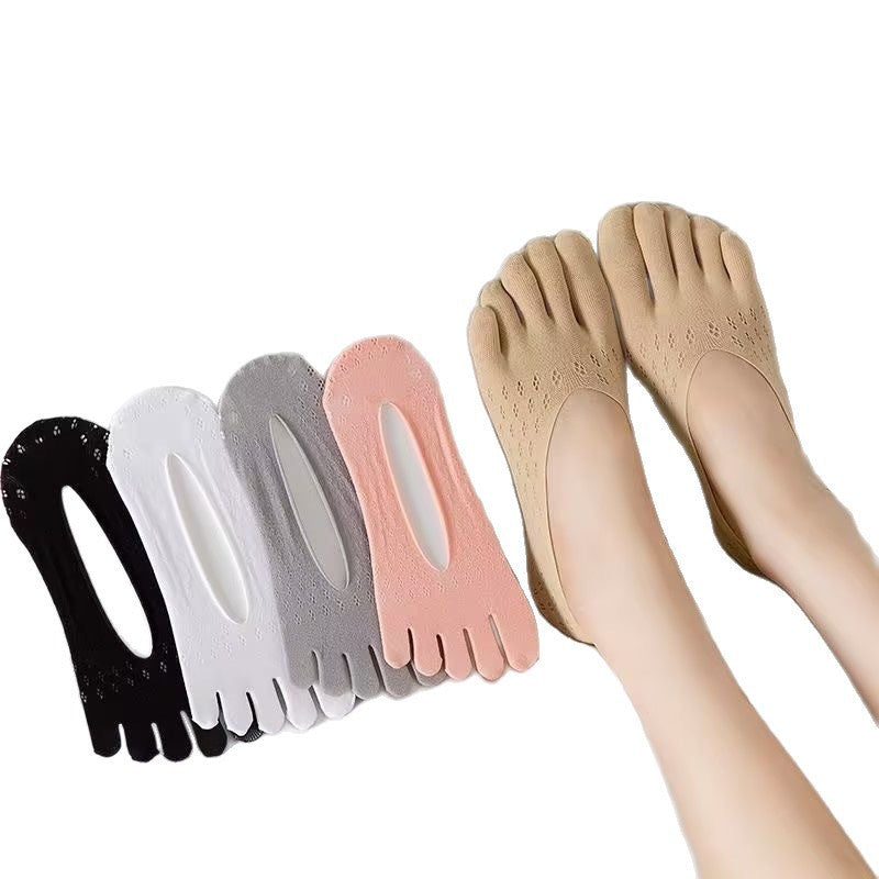 Chaussettes de bateau invisibles respirant Yoga Nylon