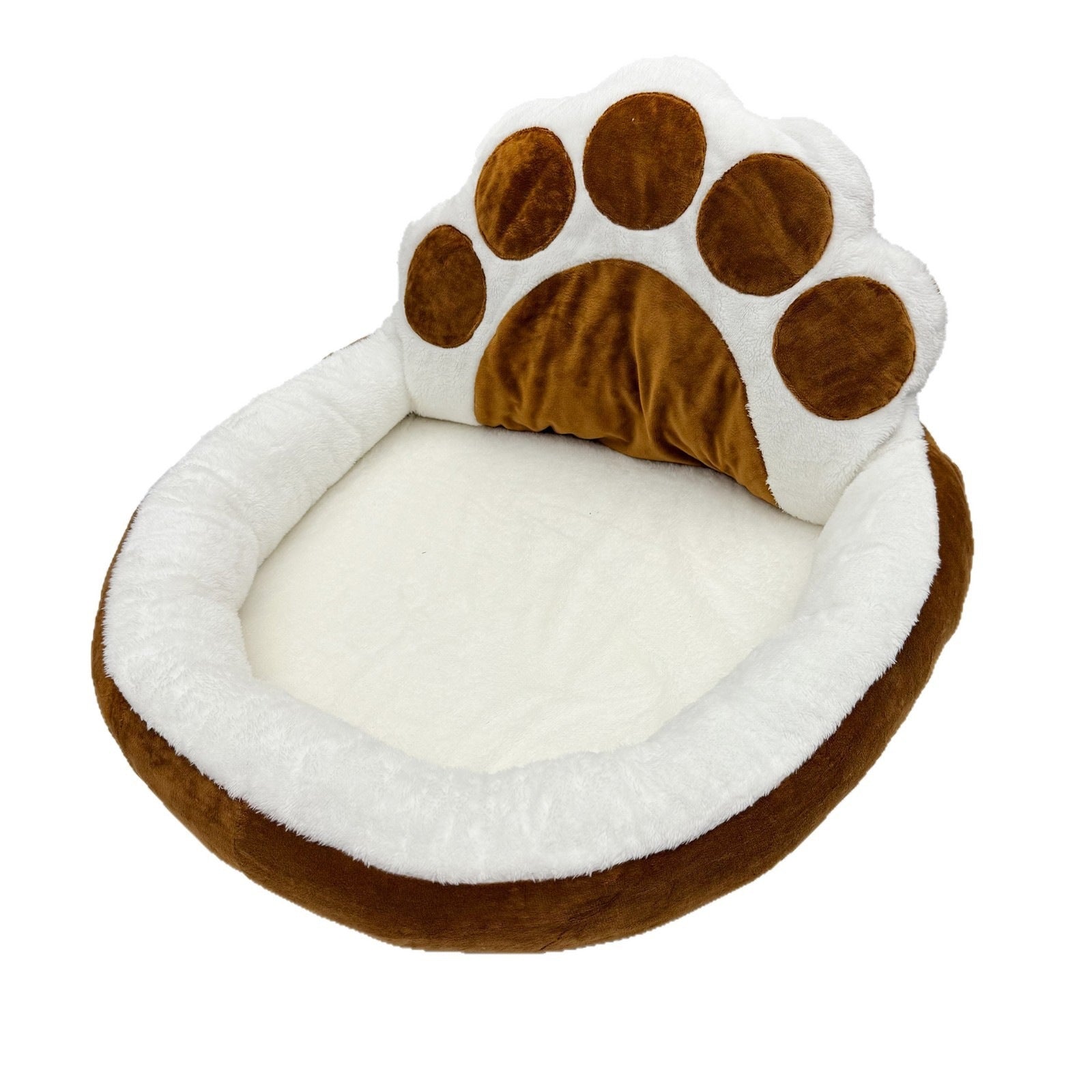 Lit de chien, style ouvert en forme de pattes, mode, mignon, doux et confortable chien sleepin