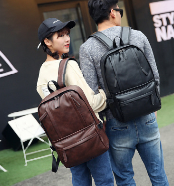 Sac à bandoulière homme PU sac à bandoulière sac étudiant ordinateur hommes sac marée