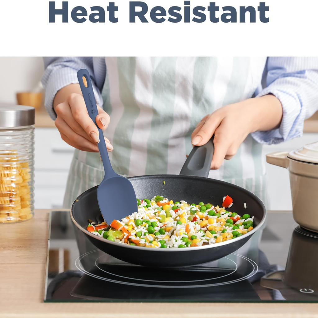 Spatule en caoutchouc de qualité alimentaire de 5 pièces