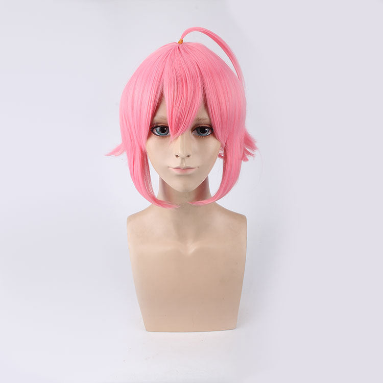 Perruque rose renversée