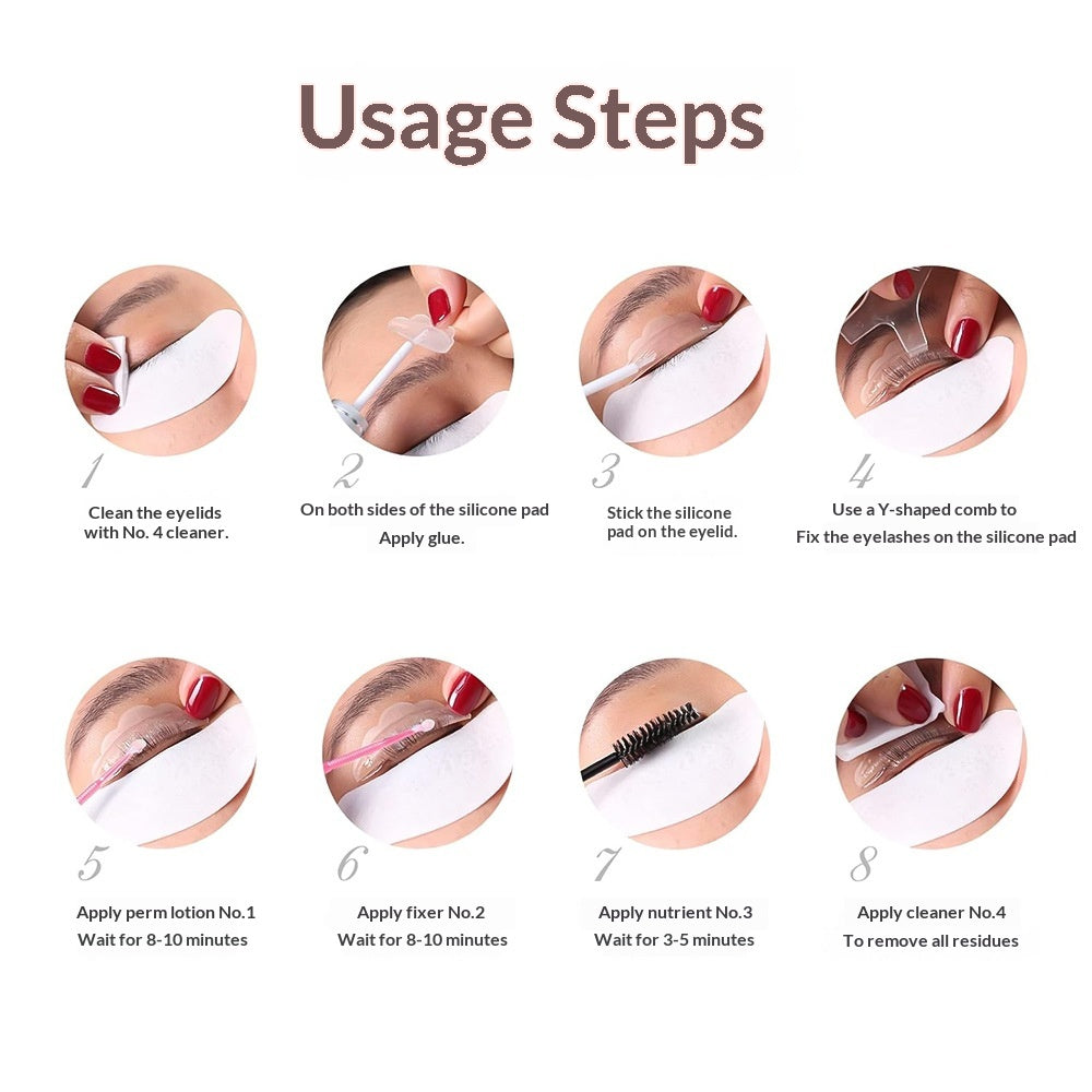 ICONSIGN Cils Permant Kit kératine pour les cils bouclés de longue durée Permant facilement les cils