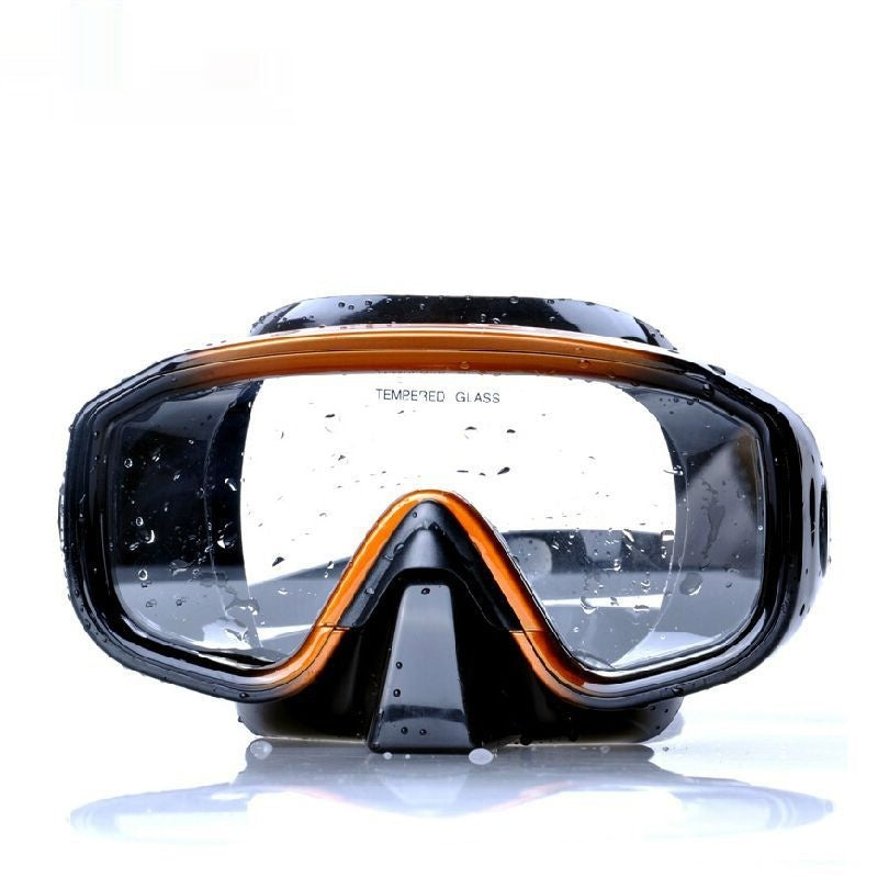 Masque de plongée pratique en verre trempé