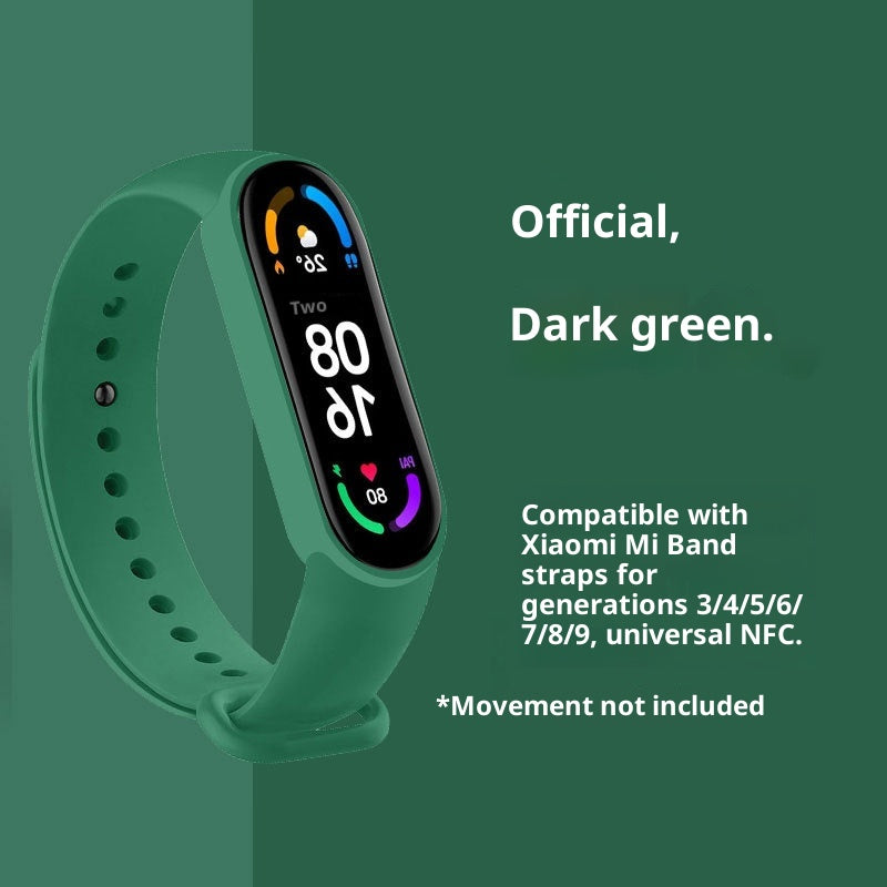 Applicable à Band 8 Bracelet TPU Split Wristband Smart