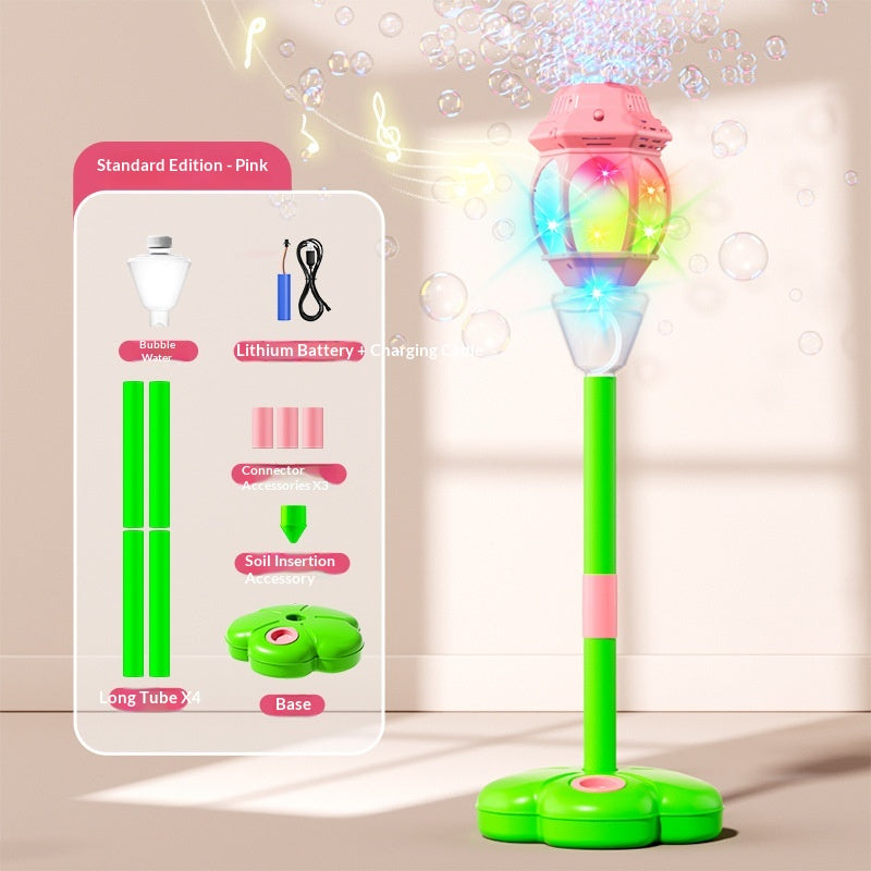 Set pour enfants de lumière de bulle de mode créative