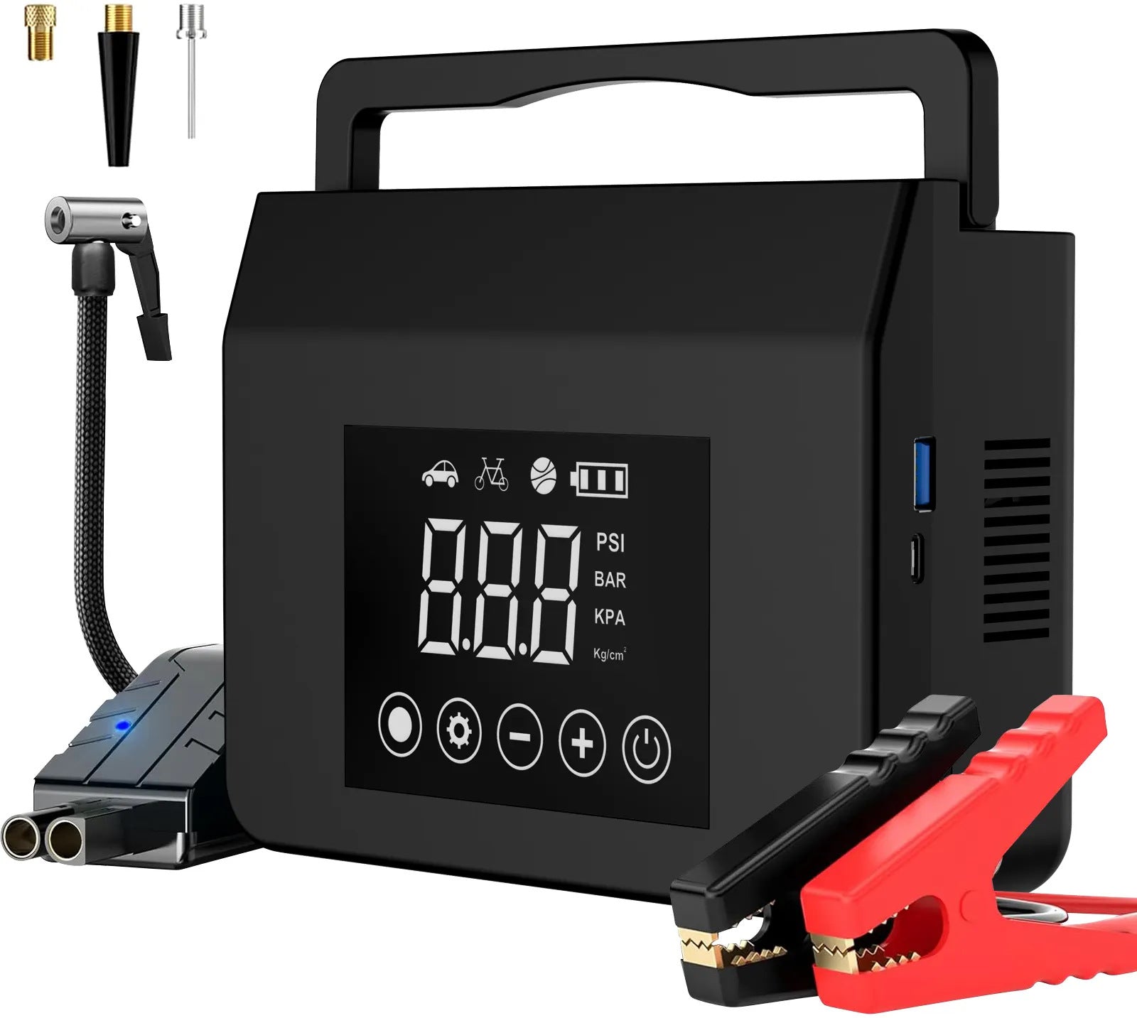 Pack de démarrage de voiture avec chargeur de booster de voiture