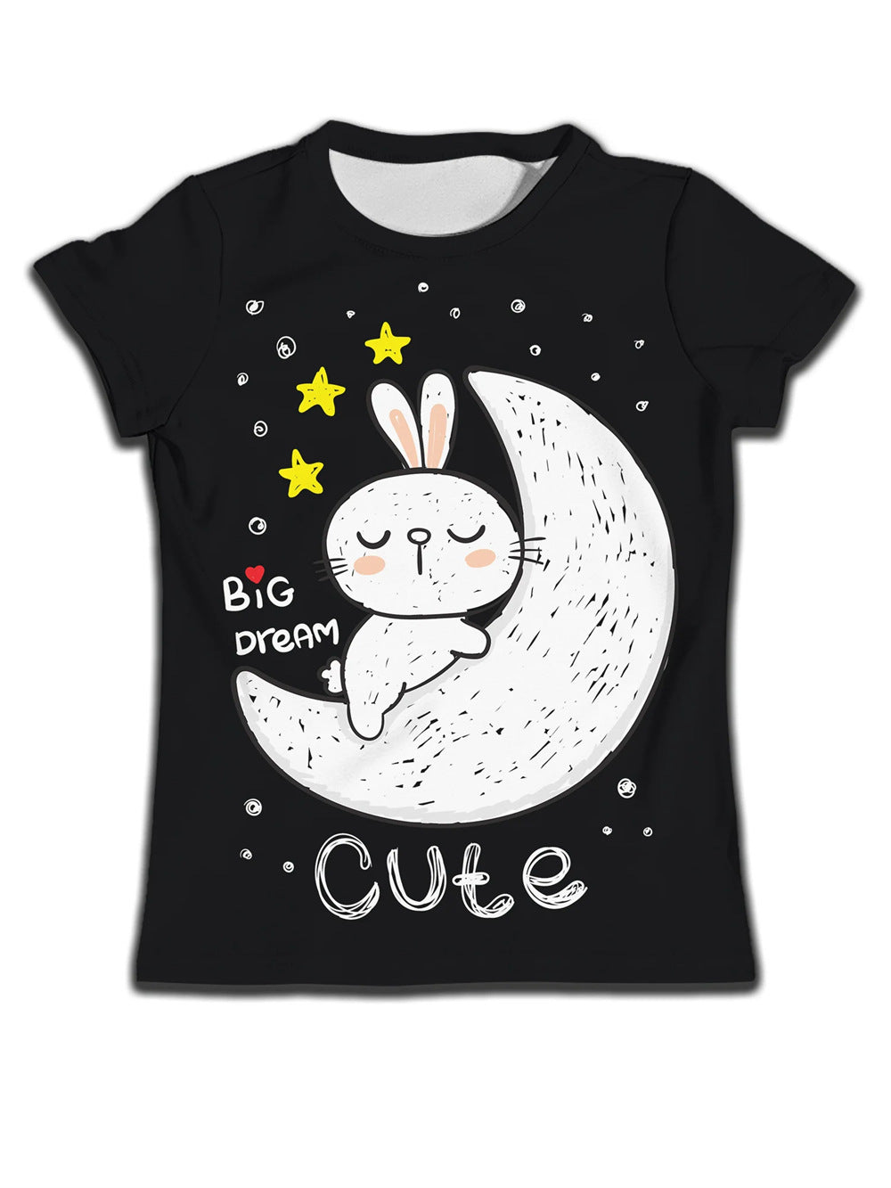 Enfants T-shirt garçon Vêtements Casual Soft T-shirt mignon Cat dessin animé