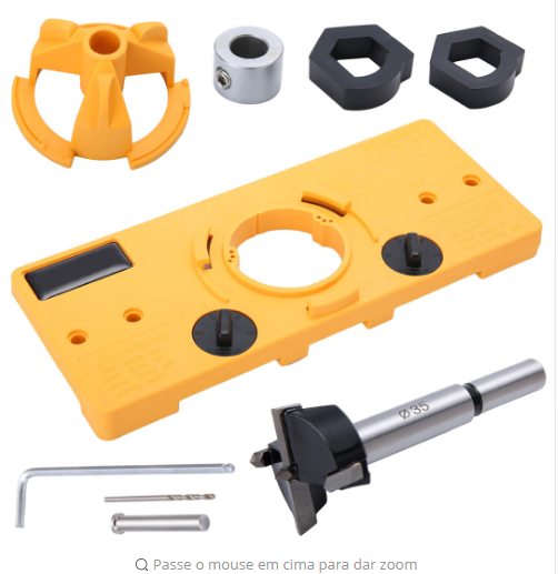 35 MM Guide de style de la coupe pour forer Bit Conseil Bit Boring Perceuse de trou de forage Guide de forage pour