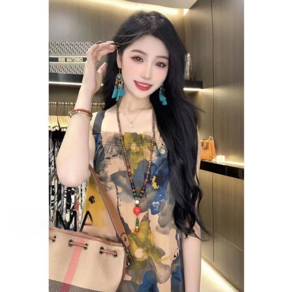Robe de nuit de style français mode Niche Design Ce Flatters