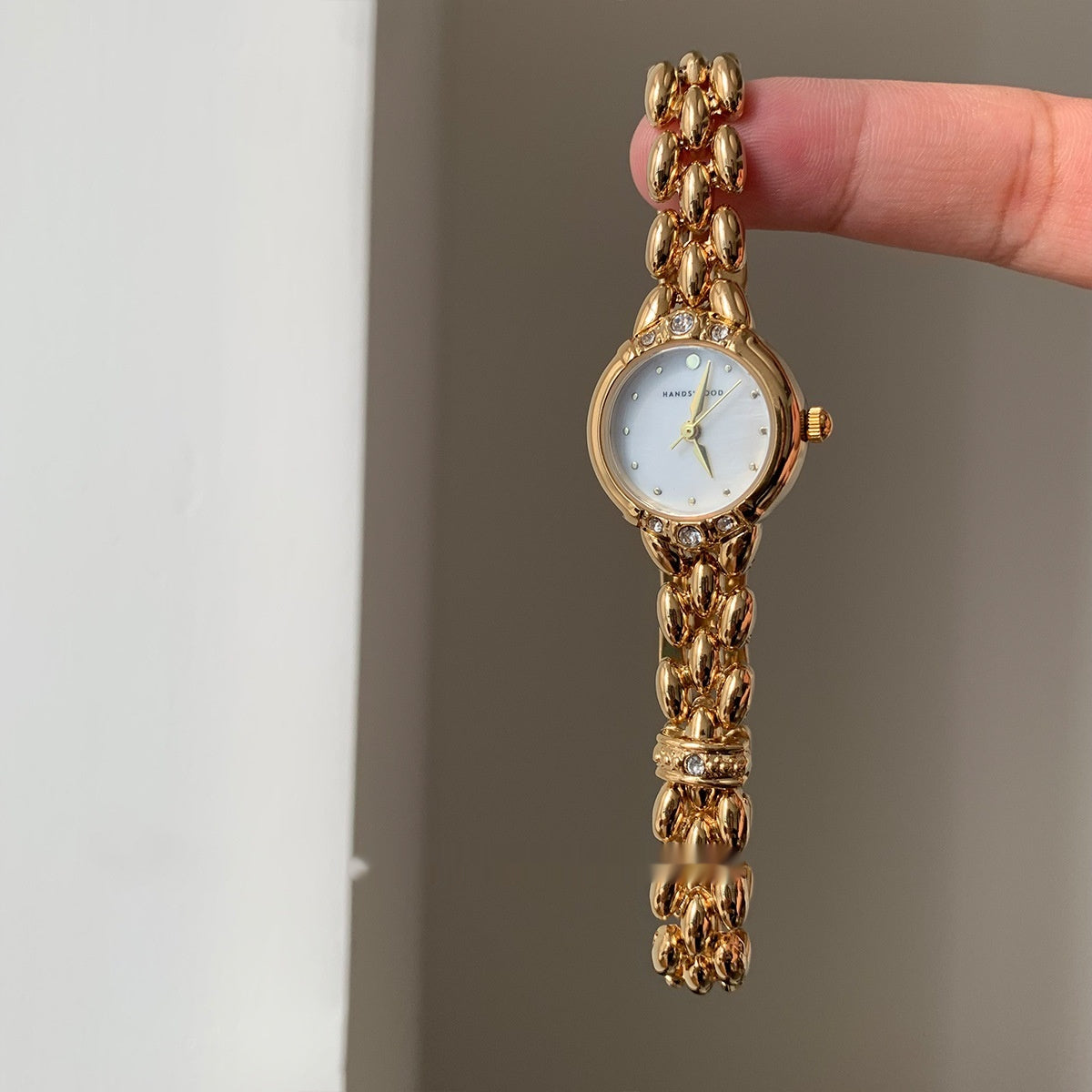 Elégante Personnalité Tendance Luxury Retro Strass Quartz Watch