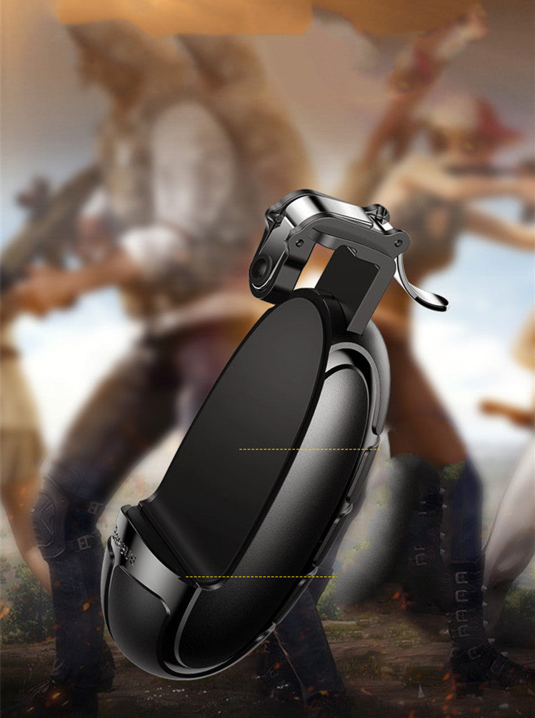 Grenade mangeant le poulet bouton huile-absorption poignée