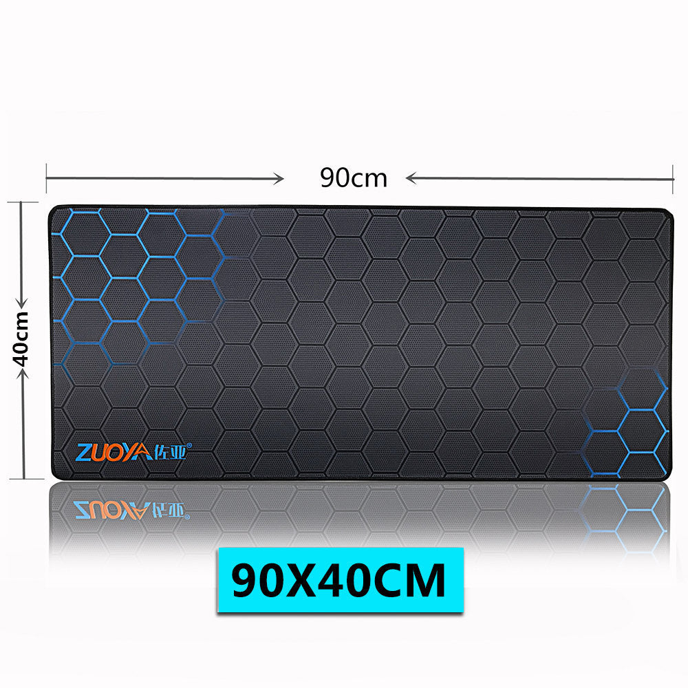 ZUOYA Gaming Mouse Pad Keyboard Pad Table Mat de grande taille surverrouillage en caoutchouc naturel