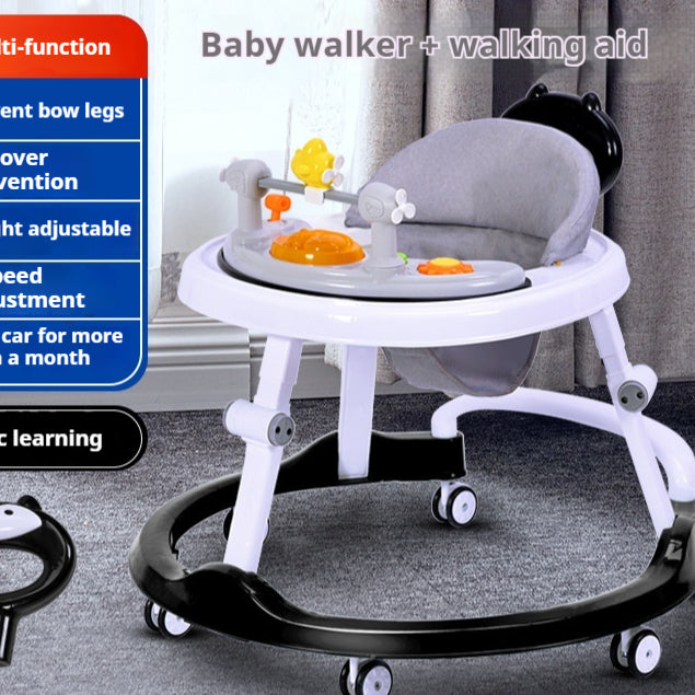 Baby Walker Trolley multifonctions résistant à la chute
