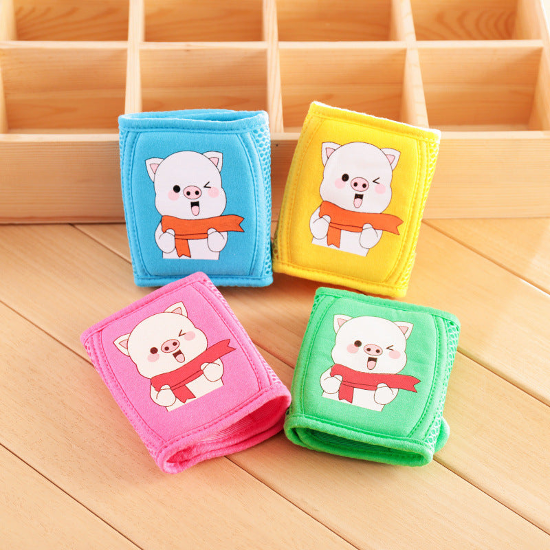 Été mince bébé enfant Crawling Knee Pads