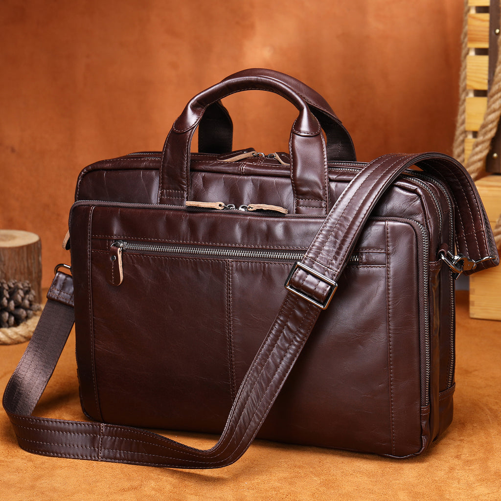 Porte-monnaie en cuir véritable pour hommes