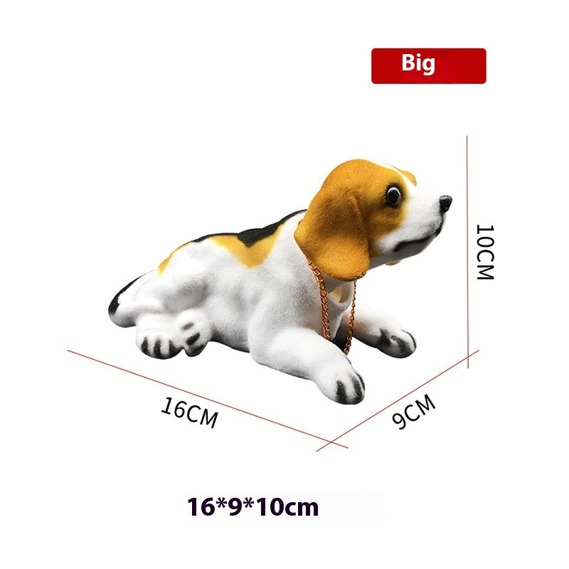 Résine Head-hooking Dog Animal Multi-spécificité Créative Cute Décoration de voiture