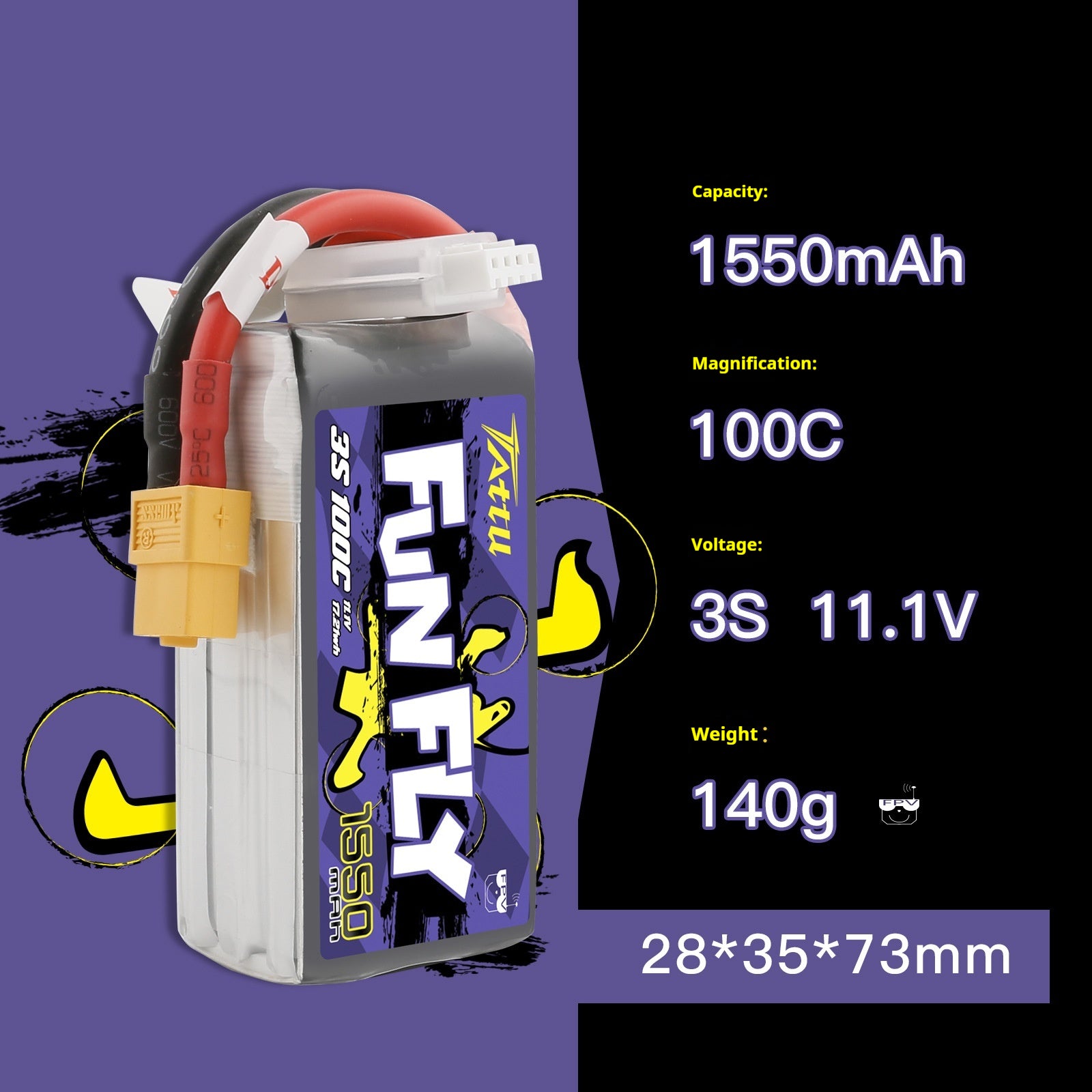 Modèle multiplans Modèle Lithium Batterie rechargeable