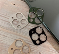 Compatible avec la bague de protection des lentilles de téléphone mobile