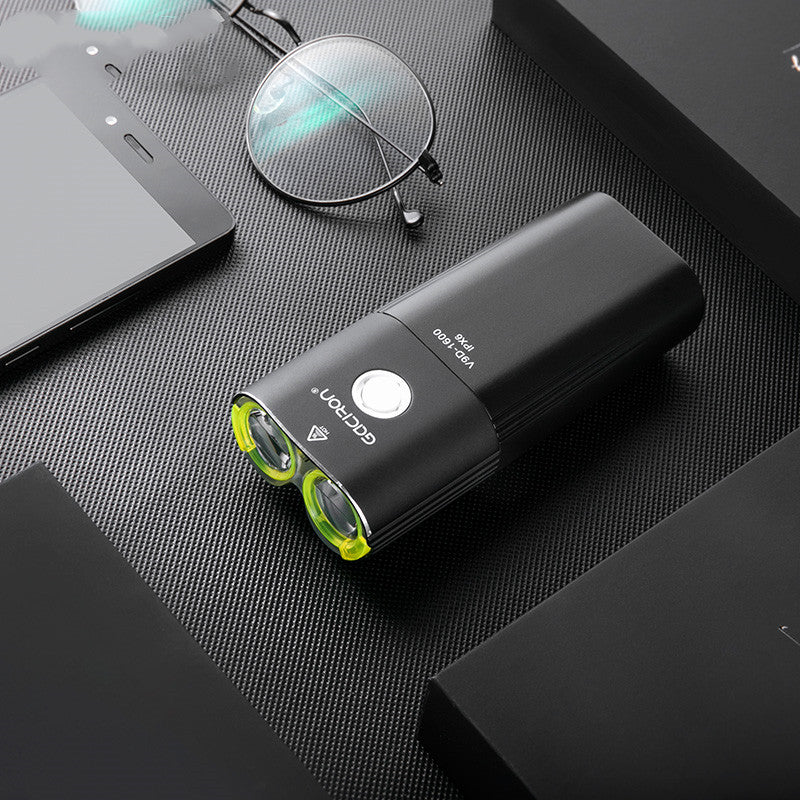 Phare de vélo imperméable 1600 Lumens Power Bank