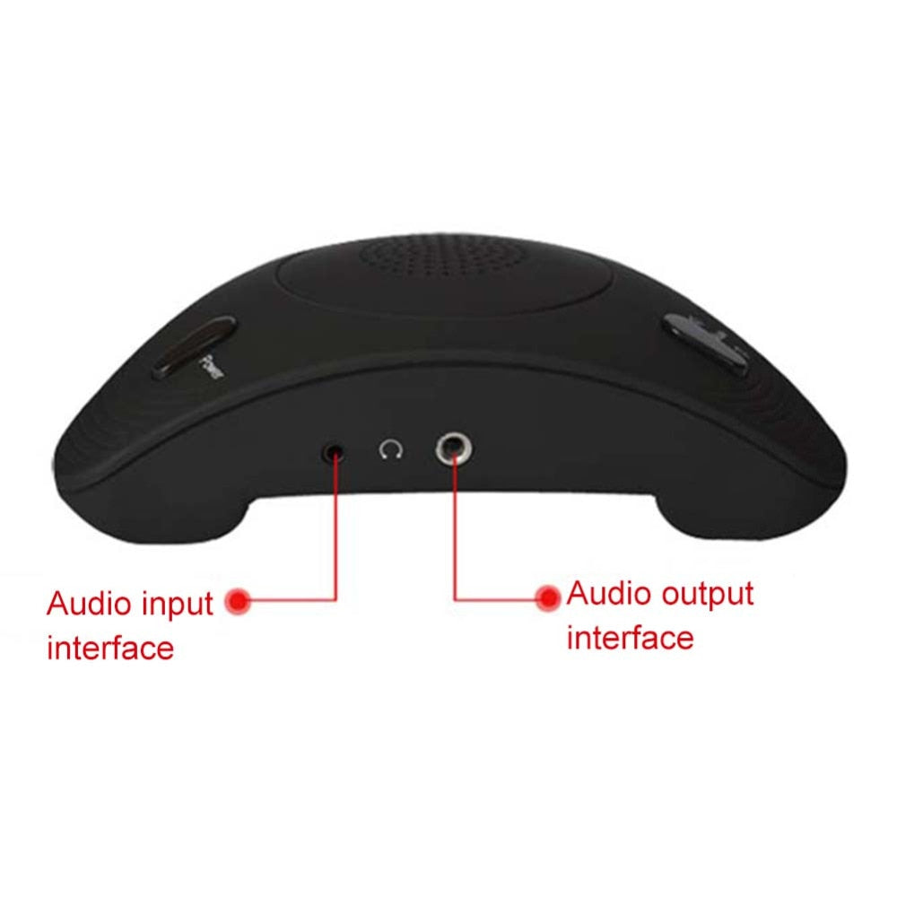 Conférence Vidéo Omnidirectionnelle Microphoneconférence Microphone Echo Canceller USB Gratuit D