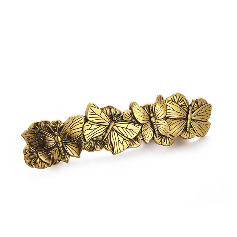 Fille cheveux dos tête scratching accessoires cheveux