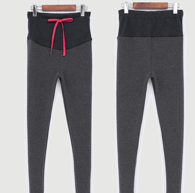 Corée du Sud maternité hiver femmes enceintes pieds jambes et pantalon en cachemire abdomen su